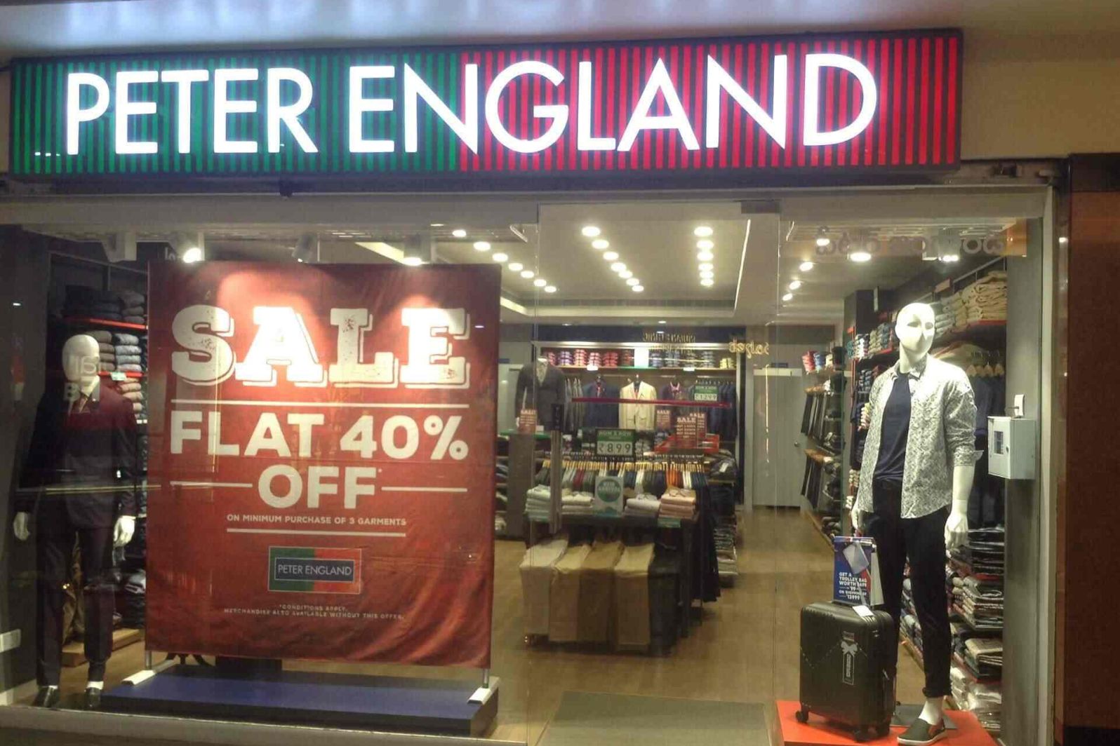 peter england clothes store sector 17 chandigarh