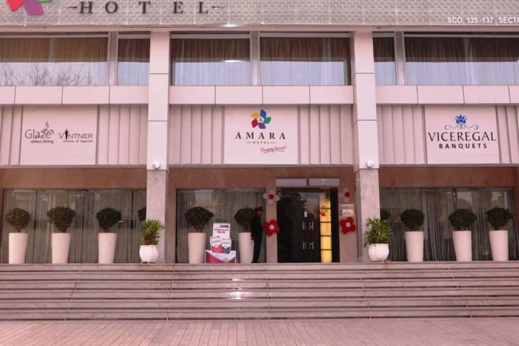 How to Reach Hotel Amara Sector 43 Chandigarh hotel amara sector 43 chandigarh