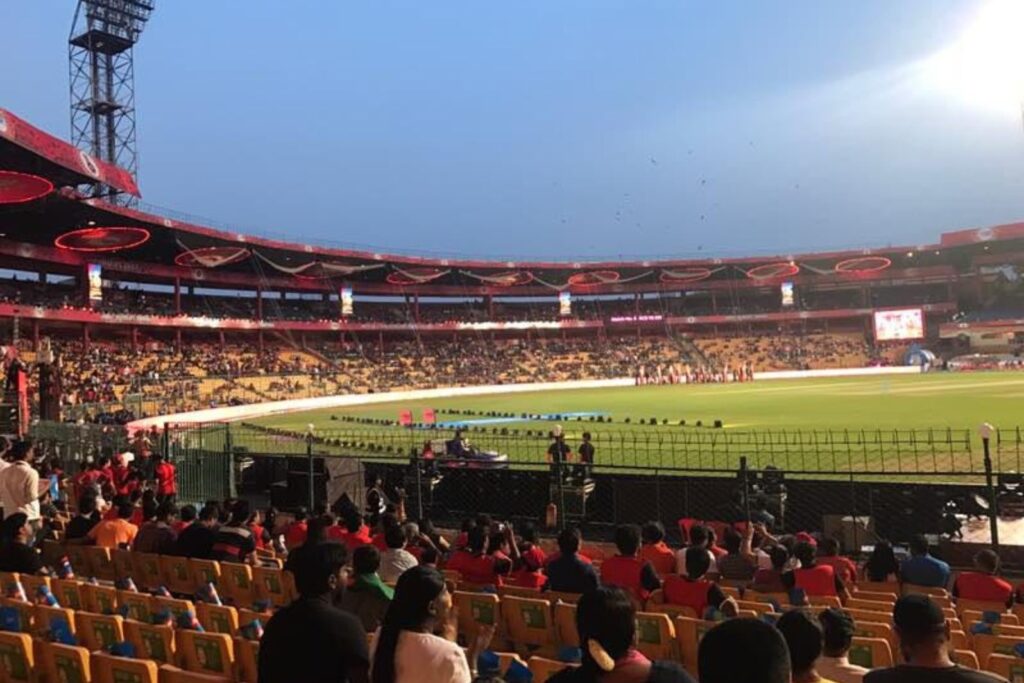 p3 stand chinnaswamy stadium, bangalore