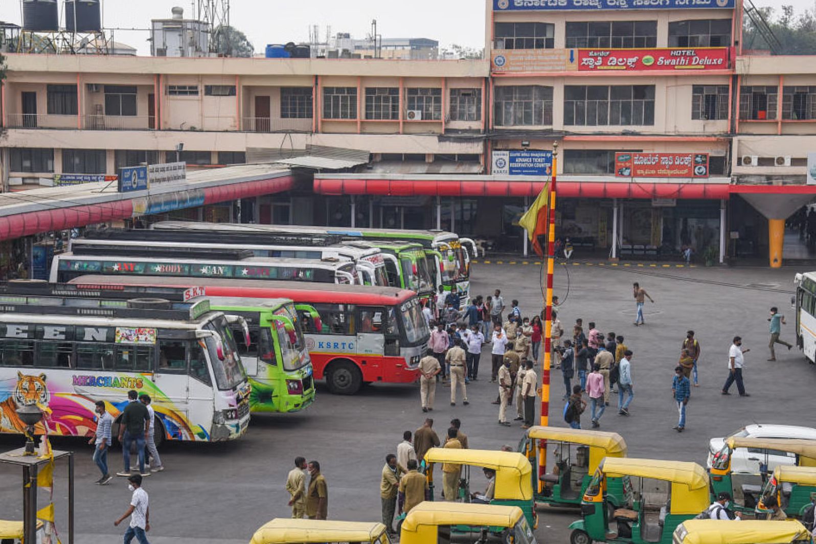 majestic bus stand terminal 3 bangalore